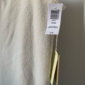 Aritzia Wilfred Skirt Hush Knit Midi Skirt Size XL / 1X White Silver Birch NWT